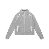 Women Sweater Women's Autumn Stand Collar Long Sleeve Sweater