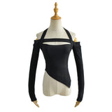 Women T-Shirt Long-Sleeved T-shirt Slim Bottoming Shirt