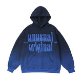 Men Hoodie Hooded Sweater Letter Print Loose Men