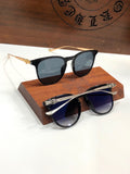 Chrome Hearts Sunglasses Titanium Ultra Light Fashion Retro Art Sunglasses
