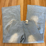 Women Cargo Pants Loose Zip Stitching Bell-Bottom Pants Jeans for Women