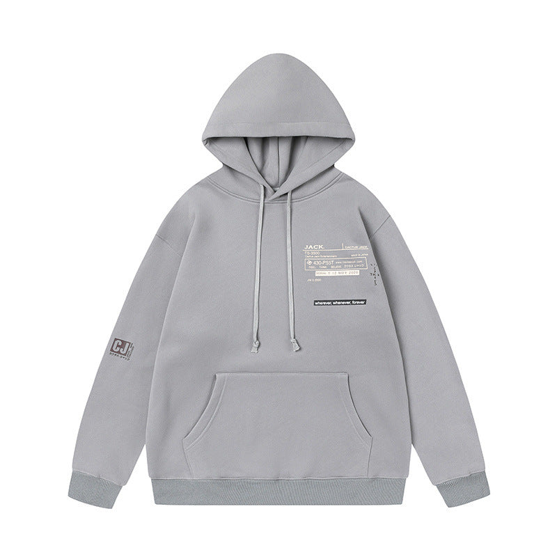 Travis Scott Hoodie Portrait Print Loose Hooded Sweater