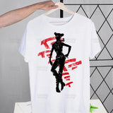 JoJo Bizarre Adventure T Shirts print O-Neck Short Sleeve