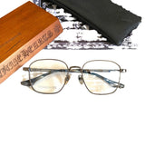 CHH Chrome Hearts Glasses retro relief craftsmanship simple large frame trend titanium glasses frame