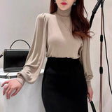 Women Long Sleeve Shirt Autumn Winter Coat Women Long Sleeve Fashion