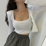 Women Long Sleeve Shirt Autumn and Winter Undershirt Women