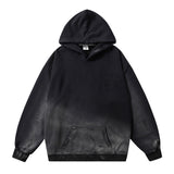 Men Hoodie Inkjet Gradient Hooded Sweater Splash Ink Painting Pullover Hoodie