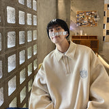 Men Hoodie Sweater Men's Ins Korean Style Trendy Loose and Lazy Style Coat Spring