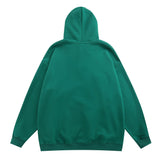 Men Hoodie Hip Hop Fun Style Letter Inkjet Printed Hoodie