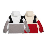 Unisex Jacket Women's Autumn Stitching Letter Embroidered Jacket