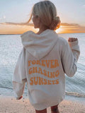 Korean version ins sweater women's loose hooded top shirt jacket