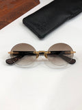 Chrome Hearts Sunglasses Fashion Personality Light Luxury Frameless Sunglasses