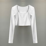 Women Long Sleeve Shirt Autumn and Winter Undershirt Women