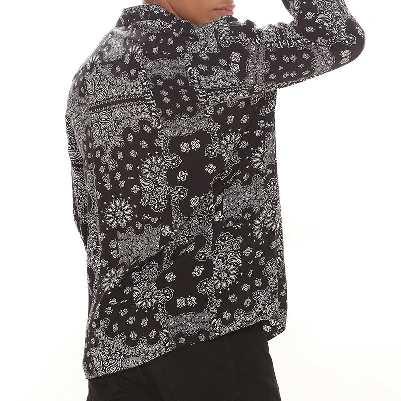 Men Shirt Fall Men's Long Sleeve Shirt