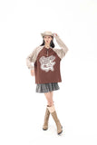 Unisex Jacket Fall Letter Print Sweatshirt Women's Clothing