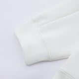Men Hoodie round Neck Sweater Men's Long Sleeve Striped Stitching Sports Spring and Autumn