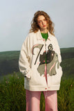 Unisex Jacket Fall Twill Contrast Color Outerwear Women's Clothing