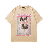 Men T Shirt Summer Country Fashion Brand Printing Pure Cotton Couple Short Sleeve T-shirt Men and Women