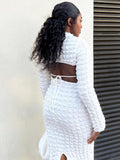 Women Dresses Fall Fashion Casual Package Hip Dress