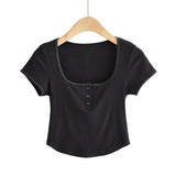 Women's T-Shirt Summer Short-Sleeved T-shirt Women's Top