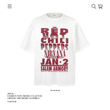 American vintage street T-shirt pure cotton men's and women's summer loose