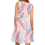National Flag Day Dress Summer Dress Printed Casual