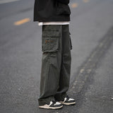 Men Sweatpants Men Spring and Autumn Fashion Brand Baggy Straight Trousers Casual