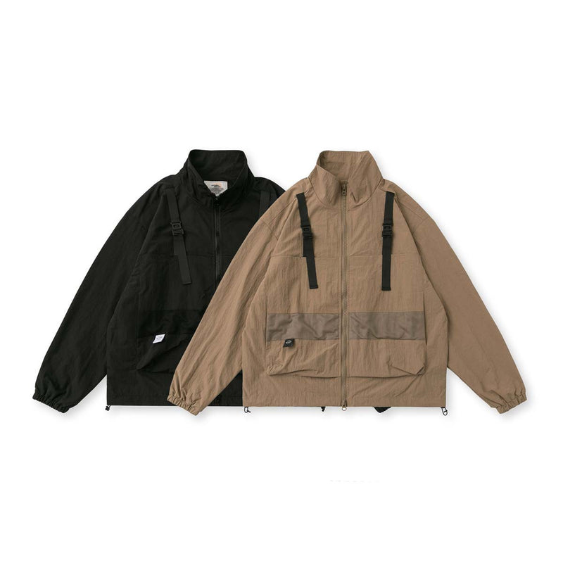 Unisex Jacket Autumn Waterproof Stand Collar Coat Women's Clothing