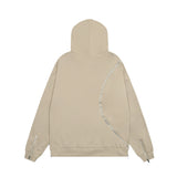 Men Hoodie Patchwork Hoodie Men's Trendy Fashion Loose