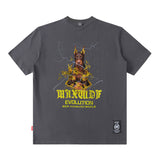 Men T Shirt Printed Short-Sleeved T-shirt for Men and Women