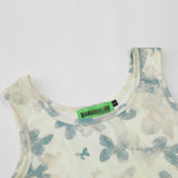 Women Vest Printed Sleeveless Vest Summer Casual Girls Short Sling