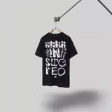 Men T-shirts Travis Scott Cactus Jack x Utopia dreadlocks avatar stone alphabet print short sleeve T-shirt