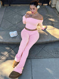 Women Co-Ord Set Pants Two-Piece Set Fashion Casual Set
