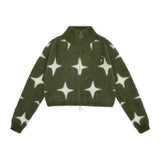 Women Sweater Cropped Sweater Coat Women's Autumn Winter Coat