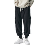 Men Sweatpants Fashion Brand Casual Pants Loose Autumn Ankle-Tied Overalls