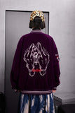 Unisex Jacket Autumn Embroidery Vintage Baseball Uniform Women's Clothing