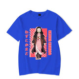 New Cute Kamado Nezuko Printed Anime T-shirts Fashion