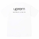 Mens T-shirts FW23 NYC TEE New York City Logo Crew Neck Short Sleeve T-Shirt Bottom Shirt