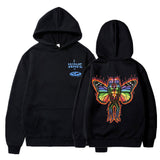 Skeleton Thermal Imaging Graphic Print Hoodie Men's