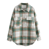 Women T-Shirt Woolen Shirt Women's Autumn Retro Long Sleeve Loose Casual