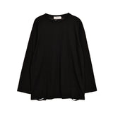 Unisex long-sleeved shirt autumpure cut and erosion pure color
