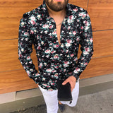 Men Shirt Men's Vintage Trendy Shirt Men's