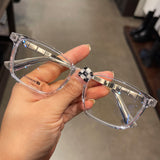 CHH Chrome Hearts Glasses Square Frame Versatile Myopia Glasses Frame