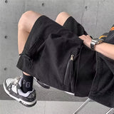 Men Sweatpants Workwear Shorts Men Summer Fashion Brand Loose Casual