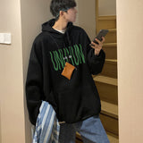 Men Hoodie Hooded Sweater Men Autumn Winter Coat Loose Fashion Brand