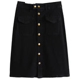 Women Skirt Summer Denim Skirt plus Size Women's Clothing
