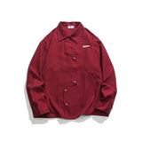 Unisex Jacket Autumn Irregular Structure Shirt Women's Clothing