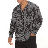 Men Shirt Fall Men's Long Sleeve Shirt