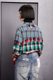Unisex Jacket Autumn Multi-Layer Structure Stitching Shirt