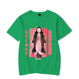 New Cute Kamado Nezuko Printed Anime T-shirts Fashion